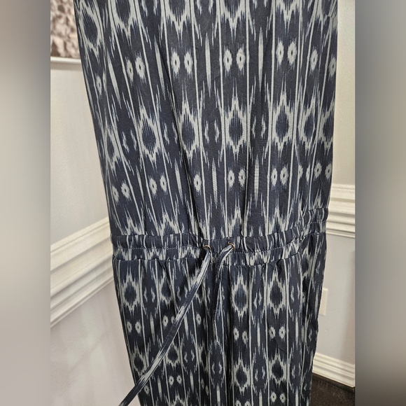 Athleta Ikat Crossback Romper in jasper green size 8 NWOT - Picture 6 of 9